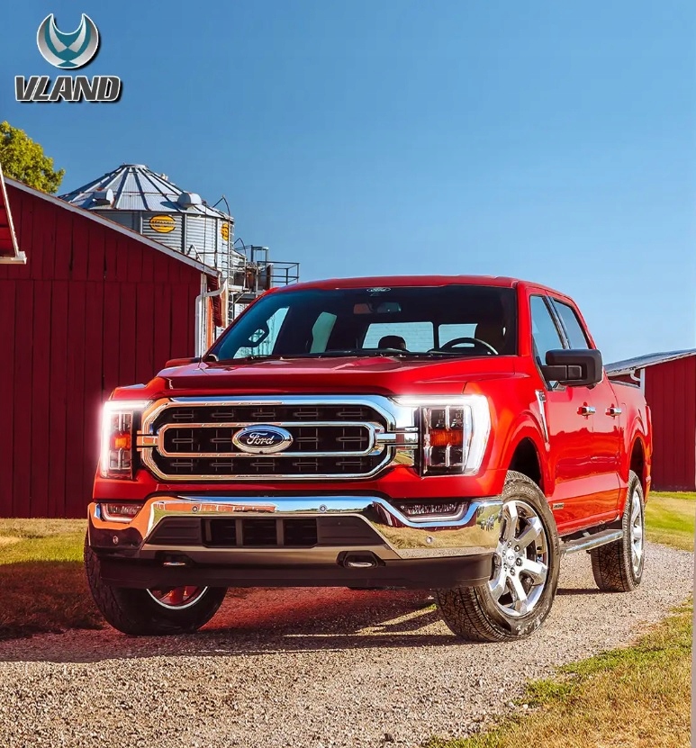 фото №8, Ford f150 f-150 2021-2023 лампа лампы led vland комплект левая + правая