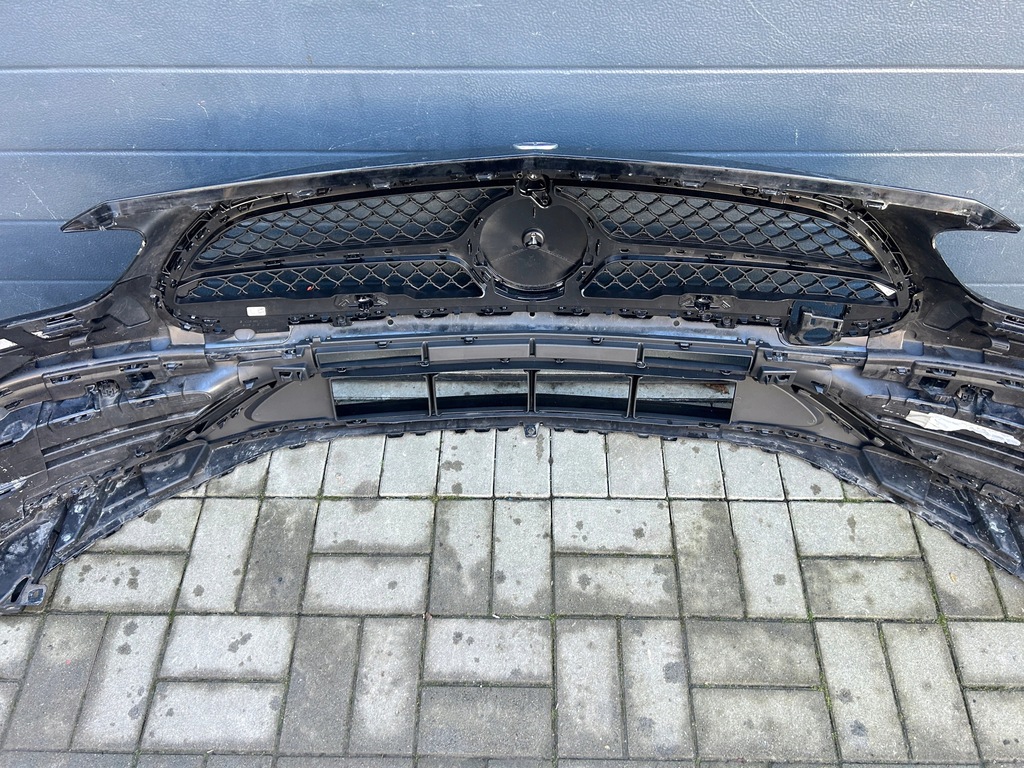 фото №13, Mercedes c-klasa w206 бампер перед передний amg line ночь набор