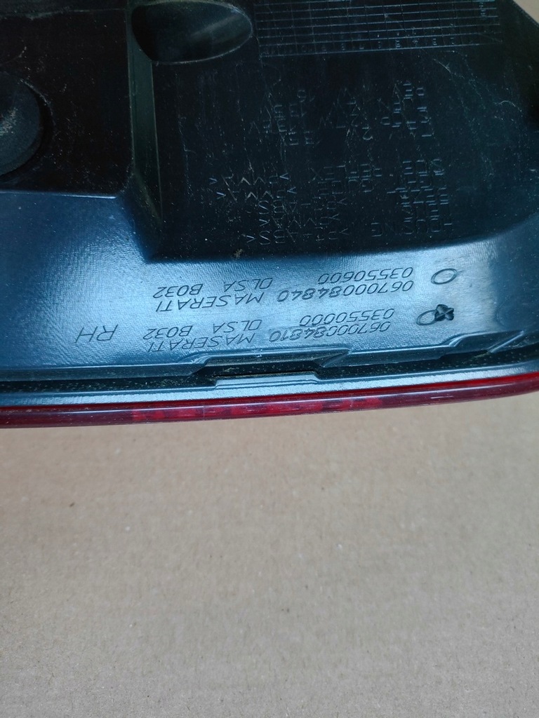 фото №5, Maserati ghibli 2014r лампа правый задняя