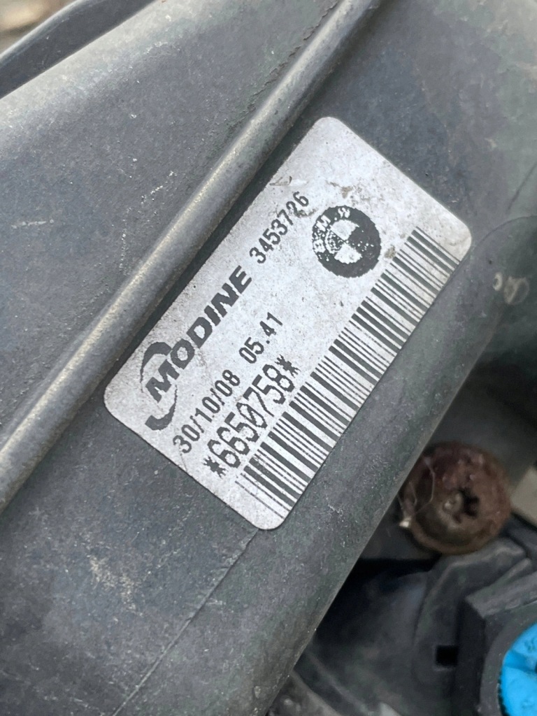 Купити Bmw x3 e83 lci 20d n47 комплект радіатор радіатор вентилятор інтеркулер