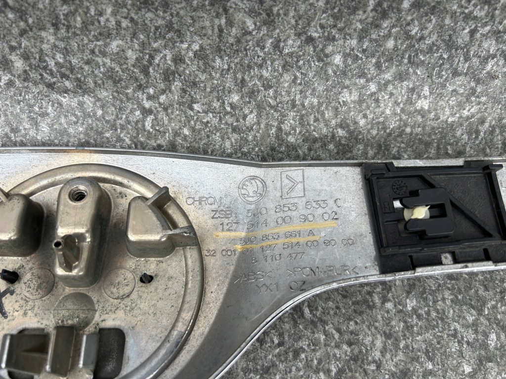 фото №6, Решітка радіатора решітка радіатора skoda fabia ii lift 5j0853633c poznań