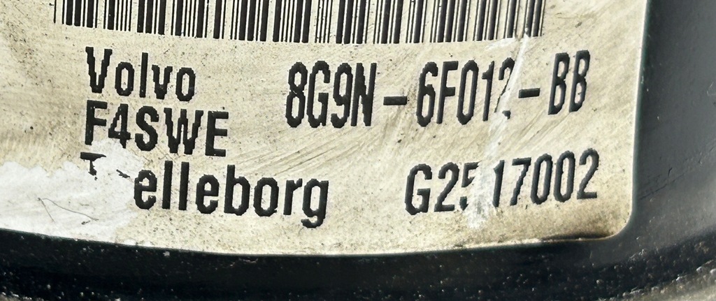 фото №7, Подушка кронштейн двигуна volvo xc60 v60 i lift 2.0 d4 8g9n-6f012-bb 23000 km.