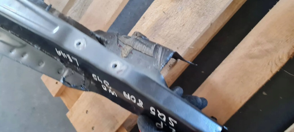 фото №6, Sq5 q5 80a лонжерон носик крыла левый левая перед lz7s