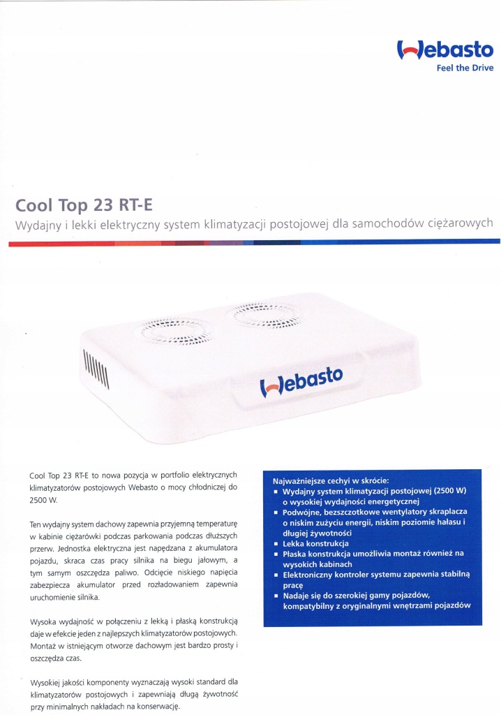фото №3, Кондиціонер стояночний webasto cool top 23 rte