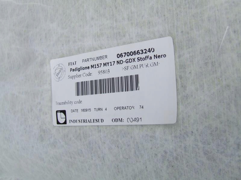 фото №6, Maserati ghibli iii m157 потолок крыша защита стойка лампа пластики