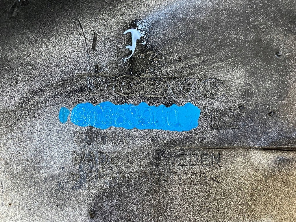 фото №10, Volvo v90 v-90 cc cross country 16-20 спойлер молдинг бампера перед