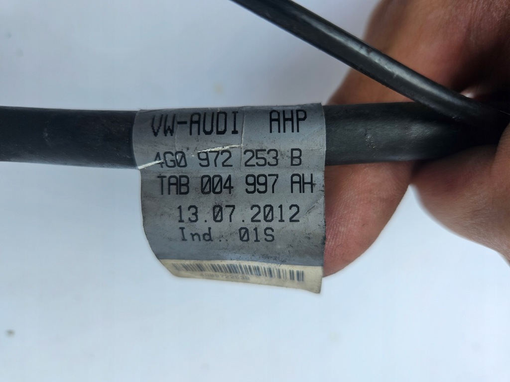 фото №8, Жгут электропроводка колеса левый задняя audi a6 c7 s6