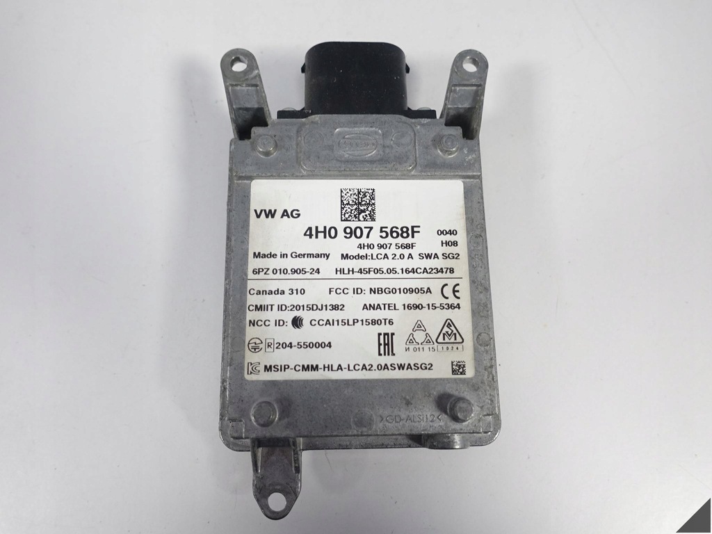 фото №1, Audi s8 plus a8 4h0 d4 lift 15-17 датчик перемикання поперечина руху радар лівий задня