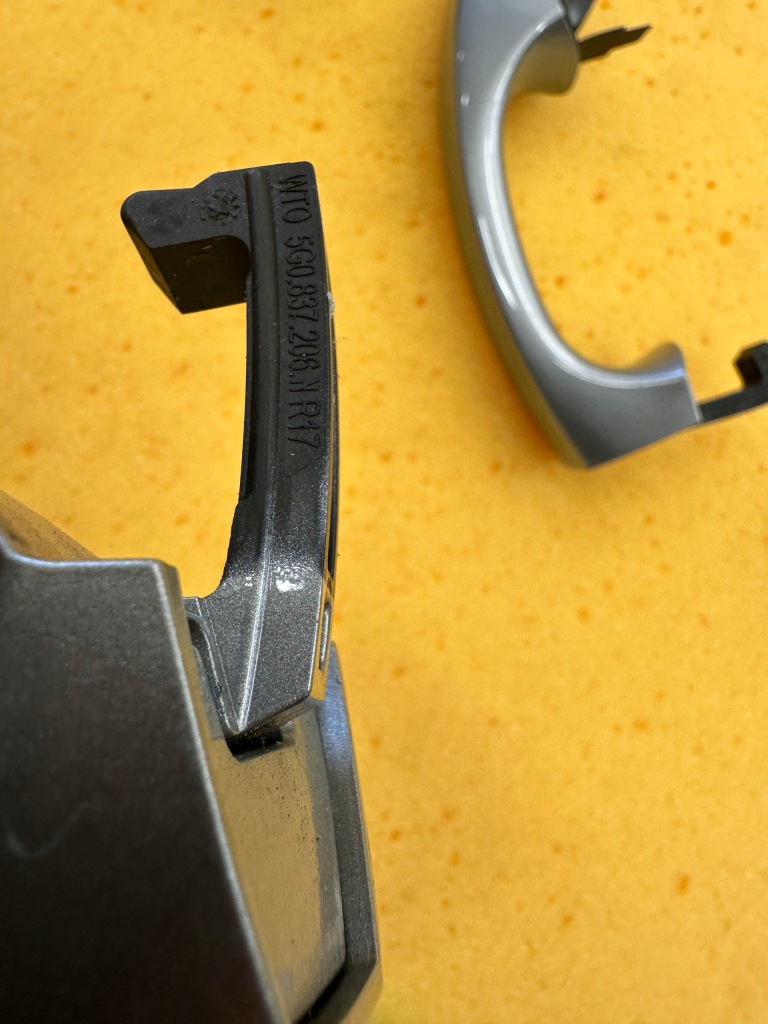 фото №14, Левая правая перед передняя ручка наружная дверь vw golf vii 7 t-roc lb7s