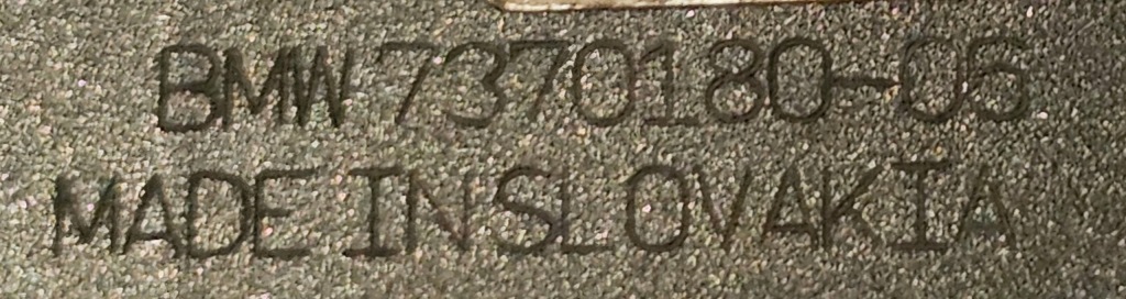 Bmw 6 g32 7 g11 g12 модуль света подсветка порог правого 7370180 с Разборки