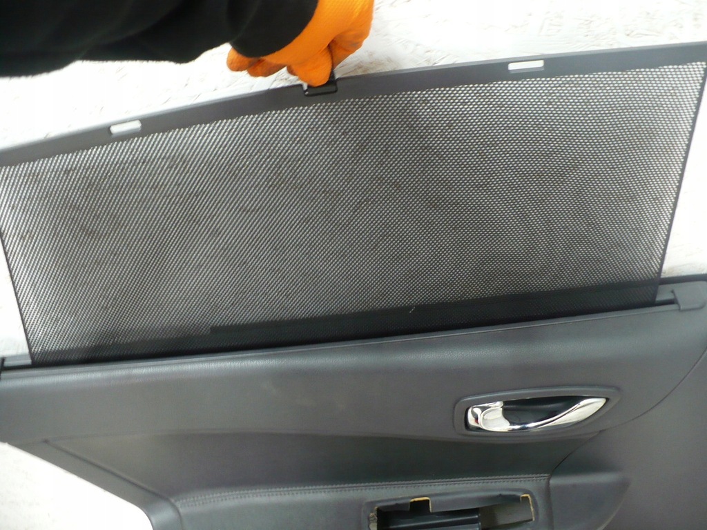 фото №4, Renault koleos i обшивка дверь правый lawey задняя кожа шторка