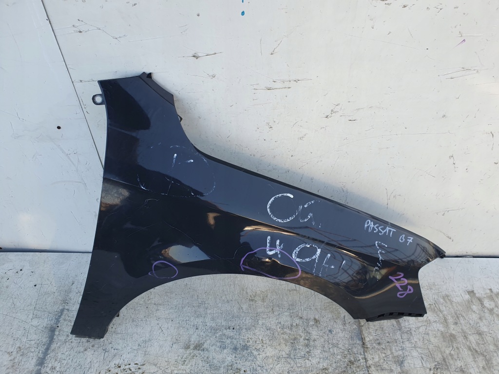 фото №1, Vw passat b7 крыло правый перед