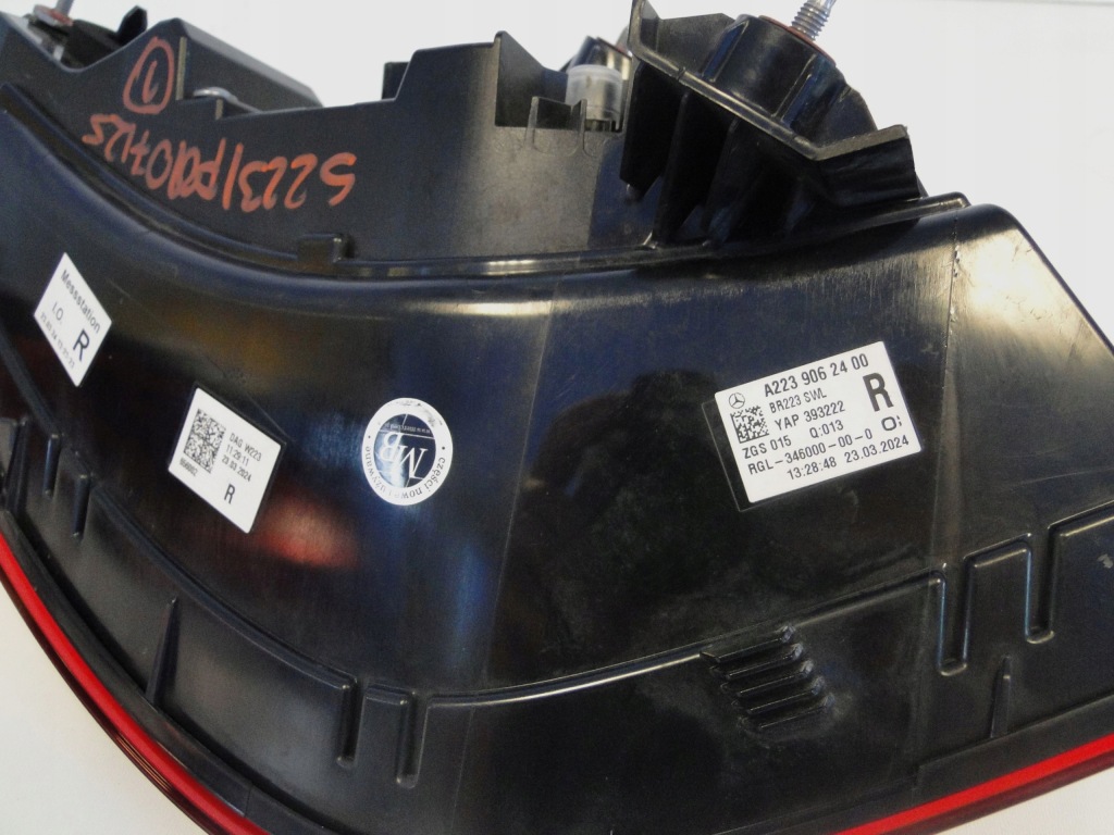 фото №13, Mercedes лампа задня права led задня правий s klasa 223 w223 maybach z223