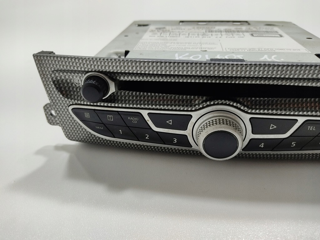 фото №3, Заводской радио cd renault koleos i 281154366r 2008-2015 kod