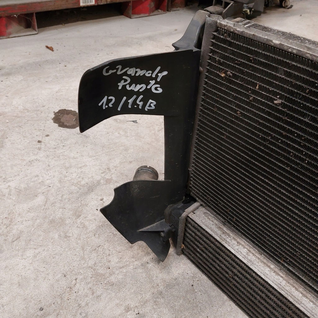 фото №15, Fiat grande punto 1,4t jet радіатор wody кондиціонер інтеркулер вентилятор