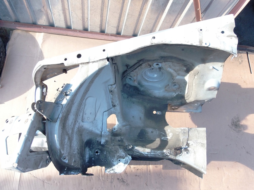 фото №6, Чверть лонжерон лівий перед ly7w audi a6 c6 4f5 eur 2,7 tdi