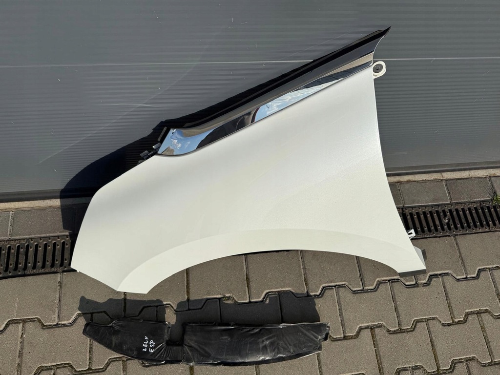 фото №6, Renault espace v крила лівий перед колір teqnc білий перламутр