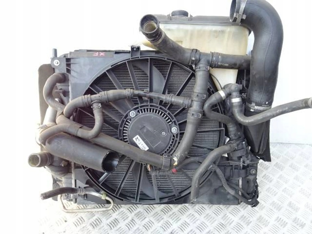 фото №1, Радіатор kpl. jaguar xf 2.7 d.