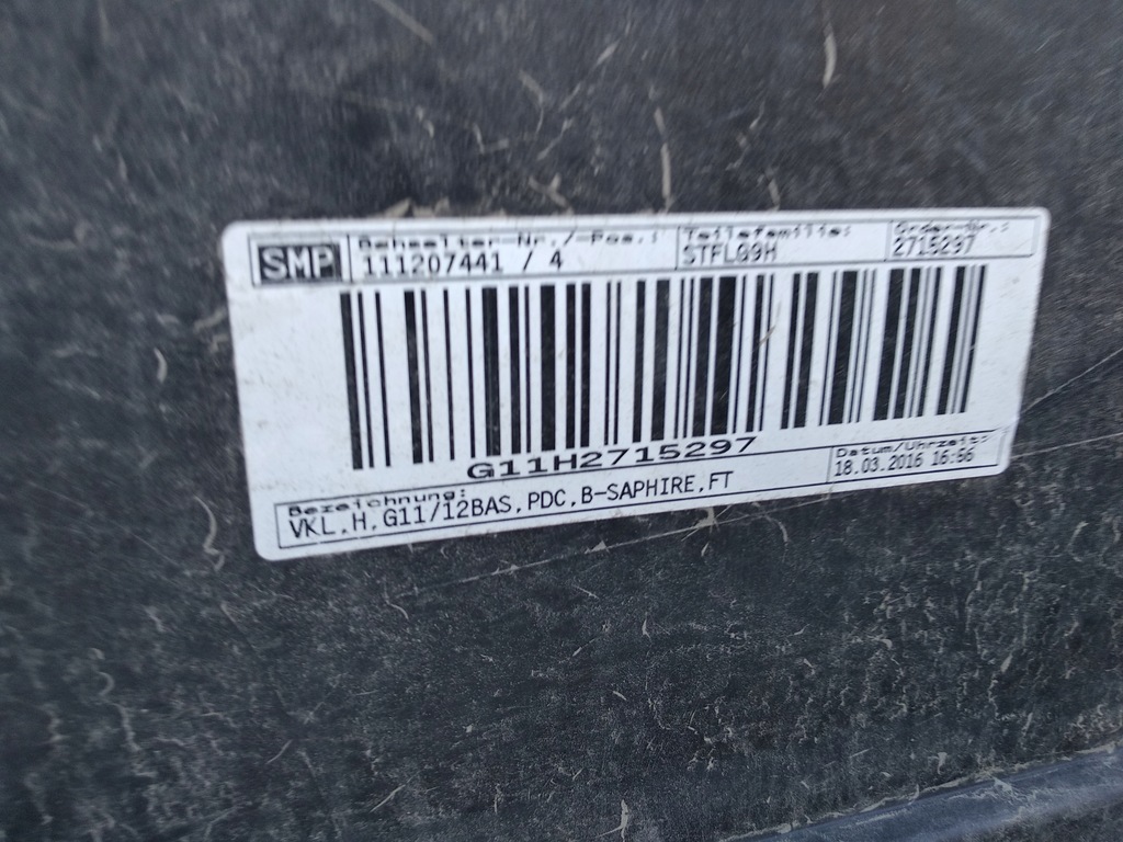 фото №10, Bmw 7 g11 g12 бампер задний задняя