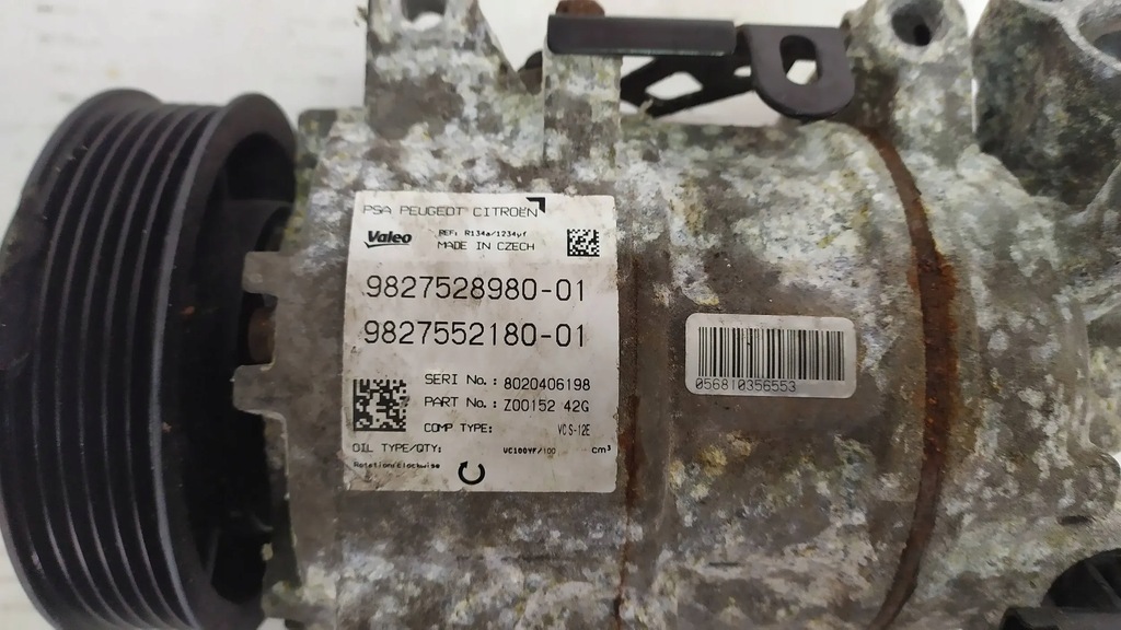 фото №8, Компресор компресор кондиціонера peugeot 308