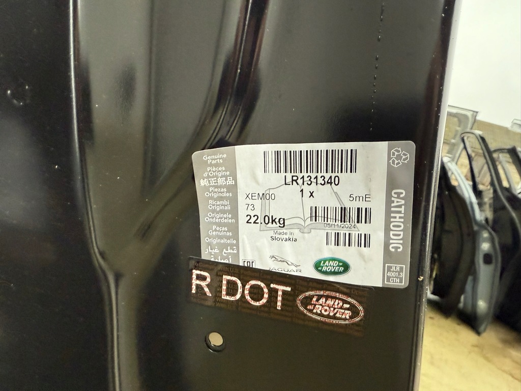 фото №16, Двері land rover defender ii od 2020 ліва версія 3-двері 3d nowe оригінальні