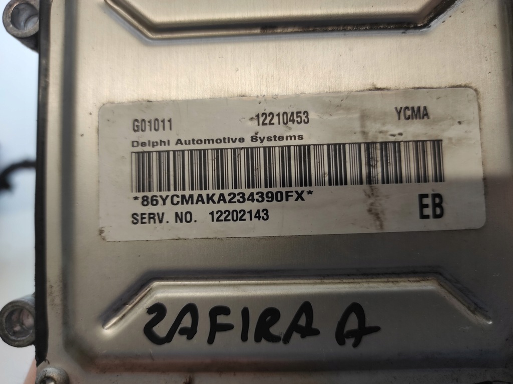 фото №6, Opel zafira a 99- 2.2b z22se набор стартовый блок управления 12210453