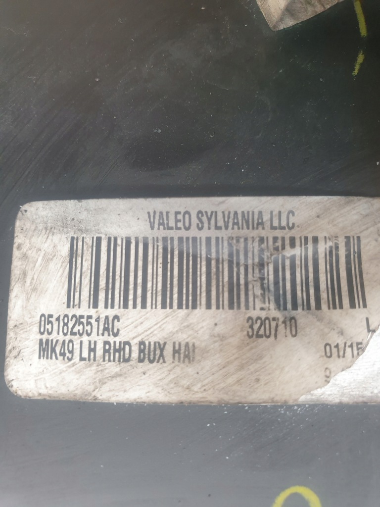 фото №9, Jeep compass i lift лампа ліва передня h7 лінза uk oryg