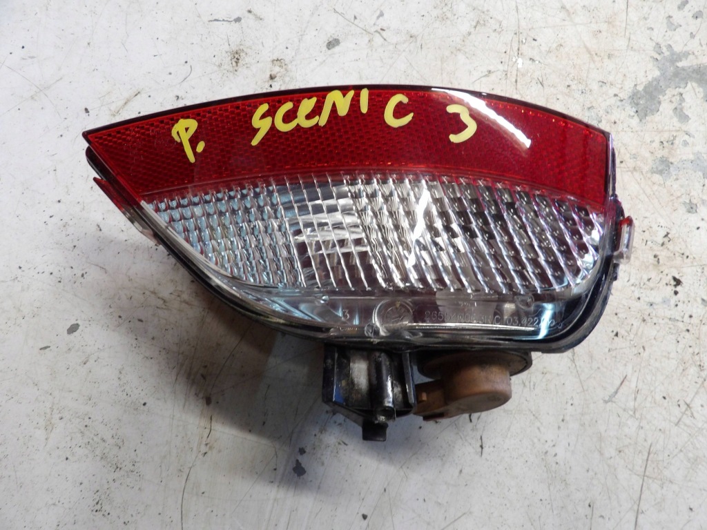 фото №1, Лампа бампера заднього права renault scenic 3 iii 265540003r
