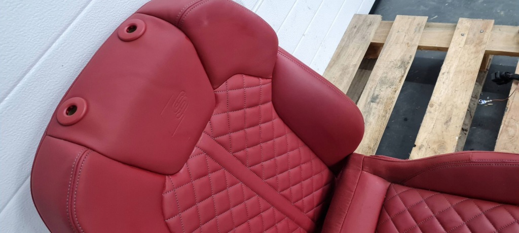 фото №10, Sq5 80a q5 lift кожа обшивка сиденье сиденье правый перед sline magmarot