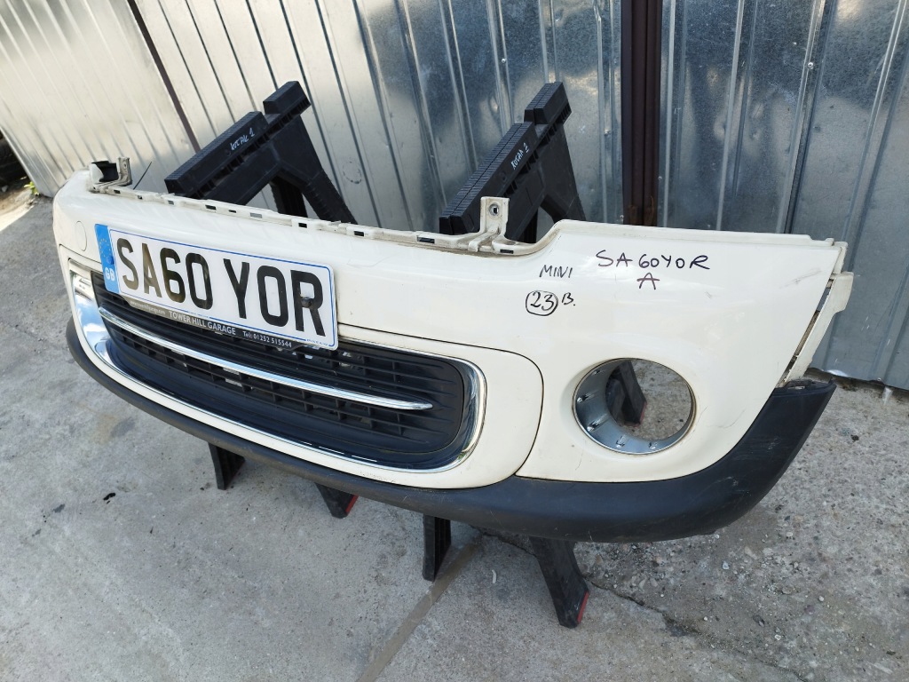 фото №8, Бампер перед 850/0 pepper white mini cooper r55 r56 r57 lift 2010-2013