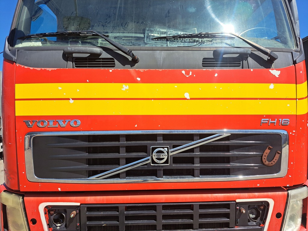 фото №1, Капот передняя перед решётка радиатора volvo fh 12 13 16