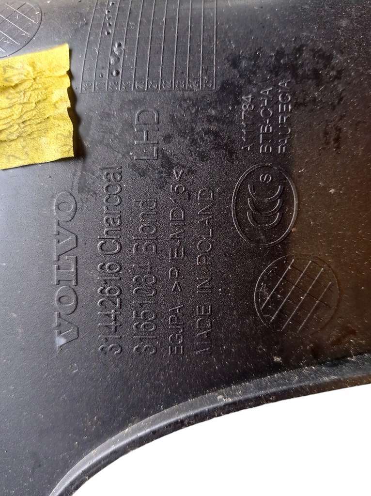 фото №4, Захист корпус консолі приладової панелі volvo xc40 31442616