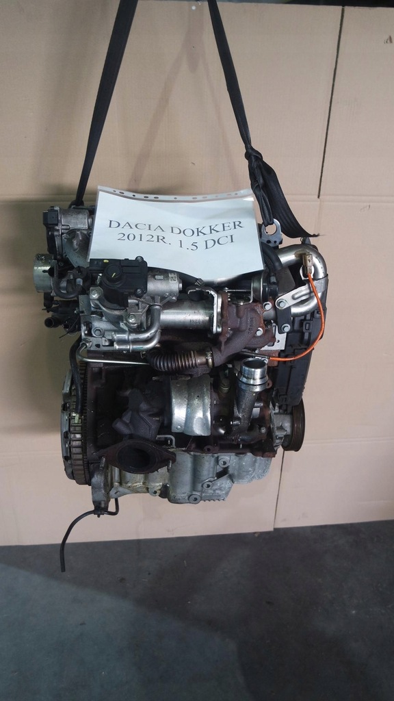 фото №8, Двигун dacia dokker 1.5 dci 2012r k9k612
