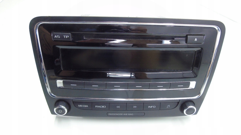 фото №1, Радио cd skoda superb ii lift 3t0035161k