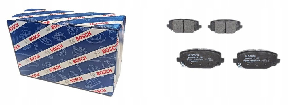 фото №1, Bosch гальмівні колодки ham.tyl fiat freemont 11-15 задня