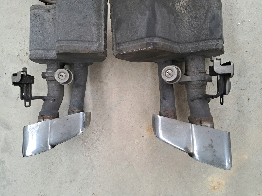 фото №6, Гаситель выхлоп maserati quattroporte vi gts 3.8 комплект 670007891 670007890