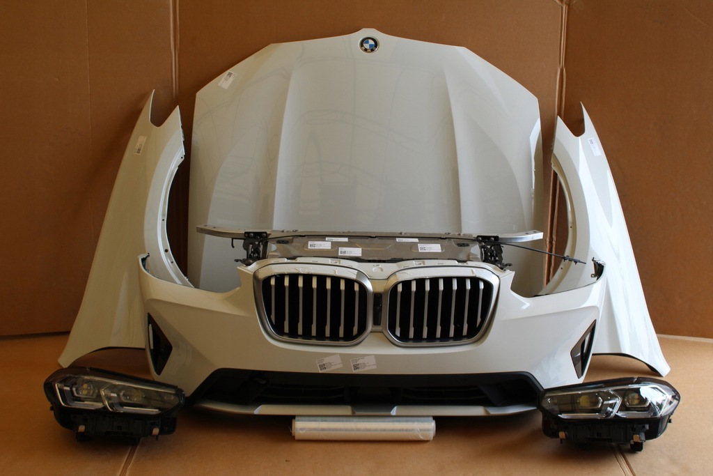 фото №1, Kompletny перед adapiive led бампер pas капот bmw x3 g01 lci lift x-line