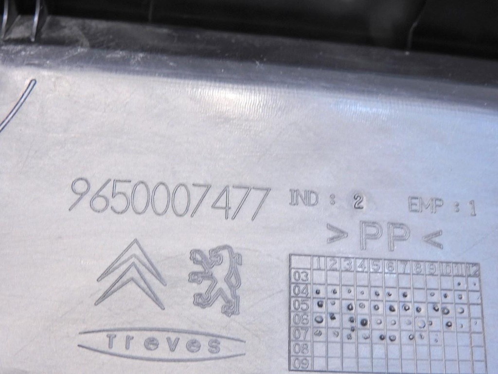 фото №6, Защита поперечина заднего задняя citroen c4 i coupe 9650007477