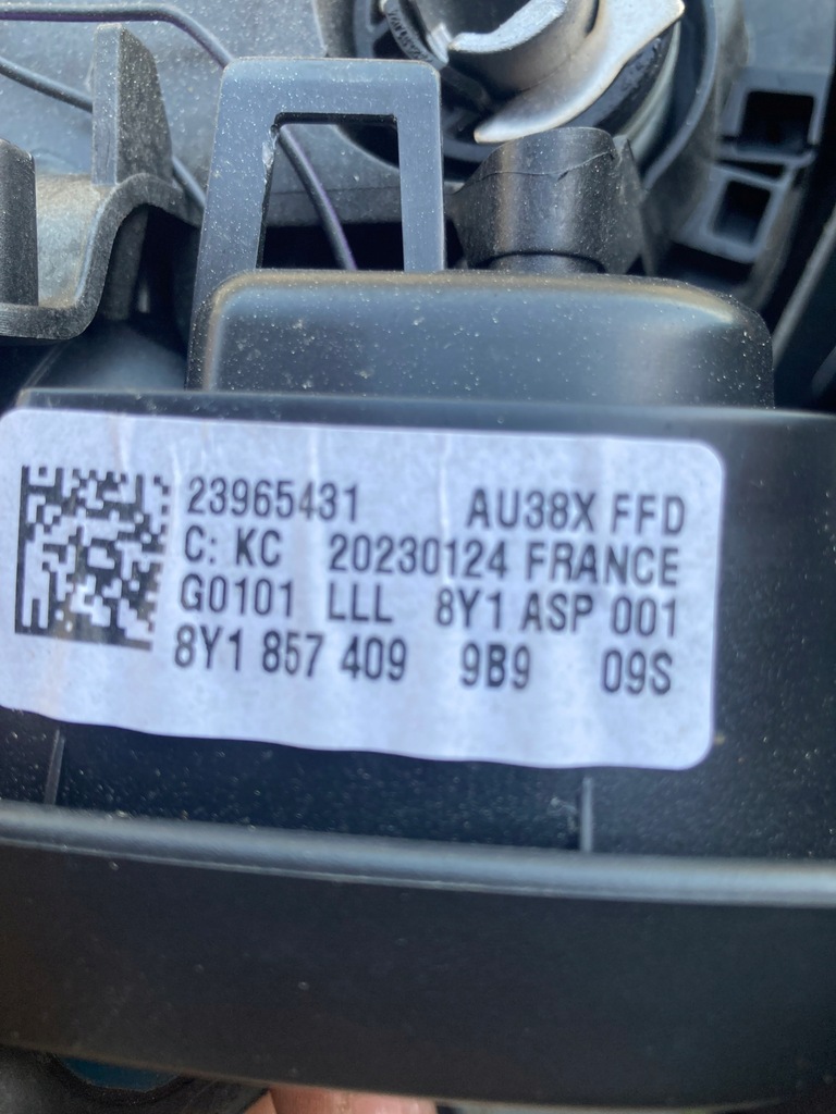 фото №14, Audi a3 s3 8y0 20- дзеркало ліва europa 8y1857409 хром