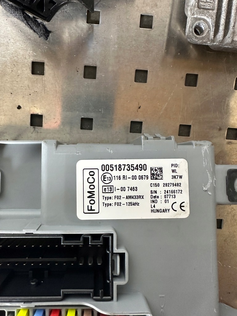 фото №6, Ford ka 1,4 набор стартовый iaw 5sf9a2 счетчик бортовой компьютер замок зажигания