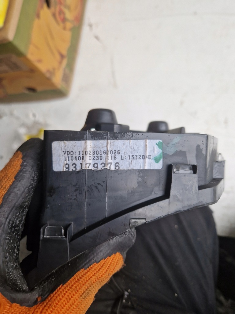 фото №5, Счетчик приборы opel meriva a 1.6