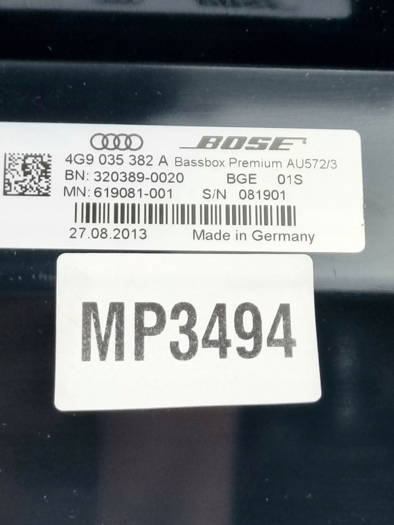 фото №6, Audi a7 s7 4g 2014 динамик низкочастотный