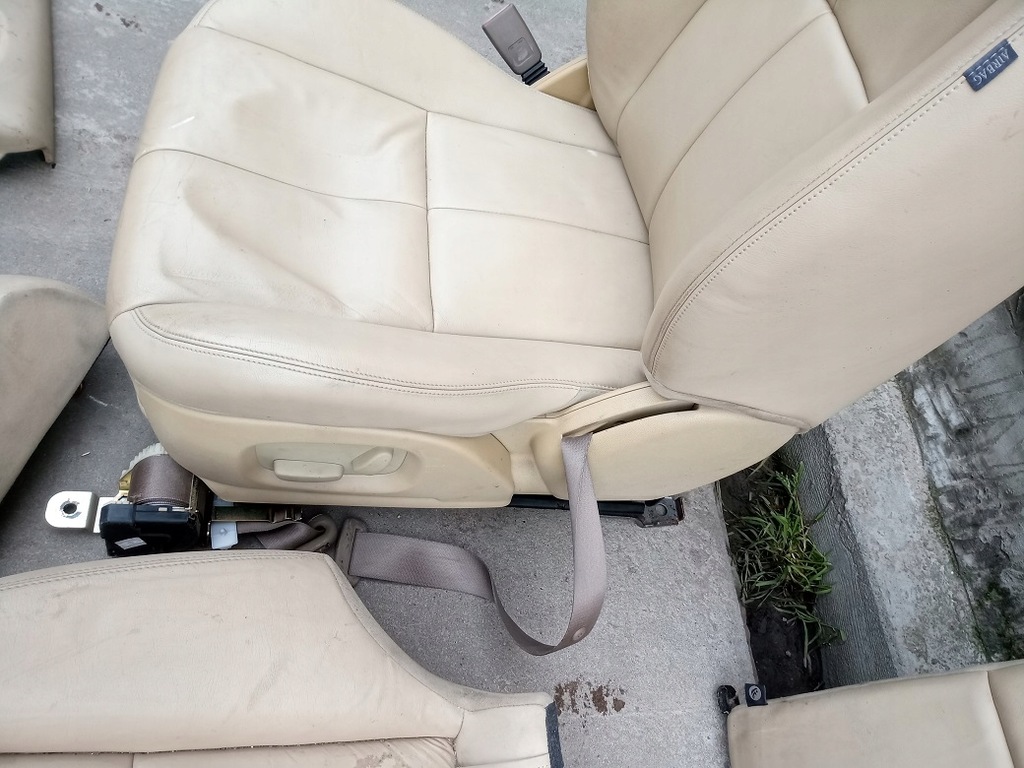 фото №8, Jaguar s-type оббивка шкіряний шкіра бежева сидіння 05 rok