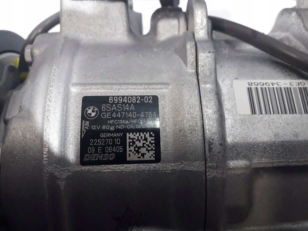 фото №7, Bmw g01 g02 g20 g22 g23 g26 g42 g80 компресор кондиціонера 6994082 8123km