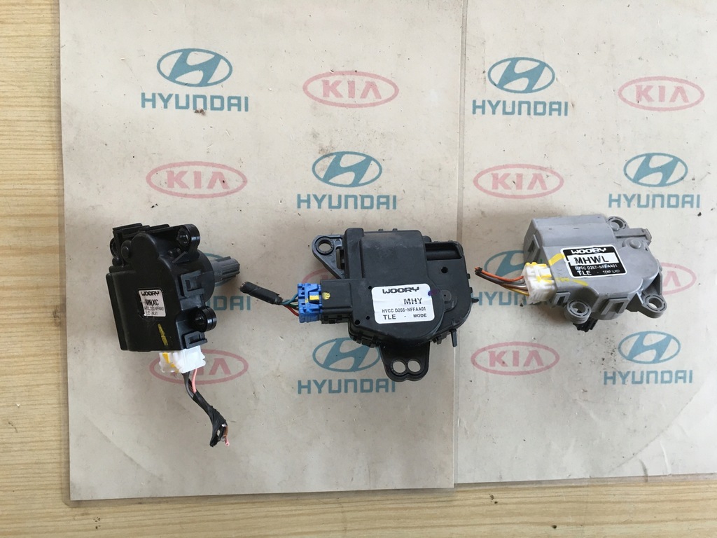 фото №1, Hyundai tucson ii iii 15-20 моторчик обдув woory комплект