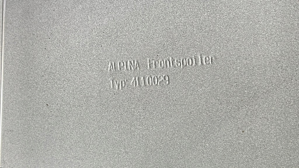 ^ спойлер накладка перед bmw x3 f25 alpina 4110029 в Украине