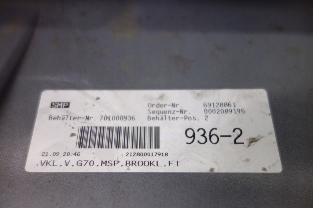 Бампер передний bmw i7 g70 6xpdc m-pakiet usa c4p Доставка