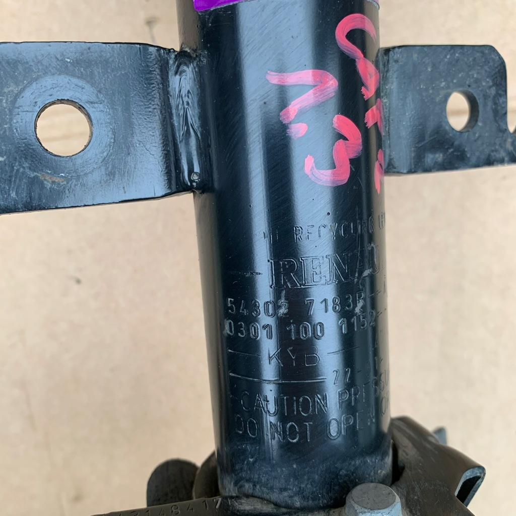 фото №6, Renault captur ii 1.3 tce правая поворотный кулак амортизатор ступица 543027183r