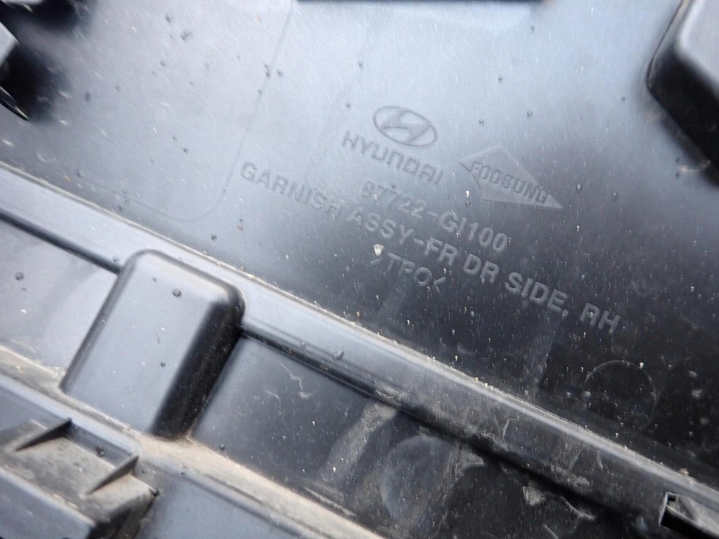 фото №9, Hyundai ioniq 5 21- накладка молдинг дверь правый перед