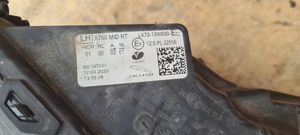 фото №15, Фара правый левый full led jaguar xe